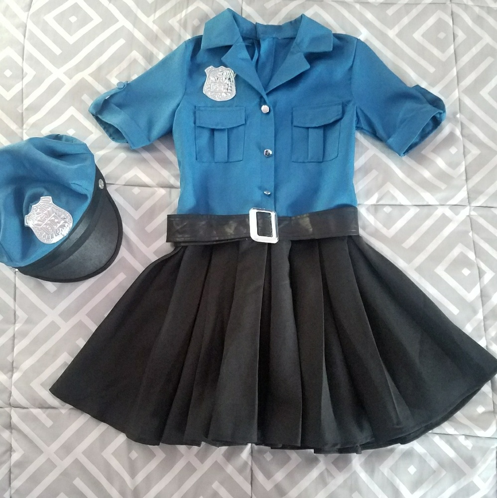 Girls cop costume